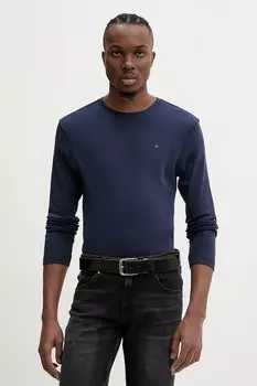 Лонгслив Tommy Jeans, темно-синий