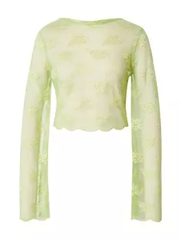 Лонгслив Topshop, лаймовый