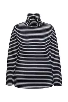 Лонгслив Ulla Popken Shirt, черный