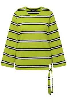 Лонгслив Ulla Popken Shirt, зеленый
