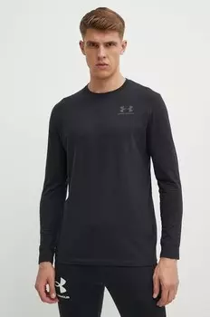 Лонгслив Under Armour, черный