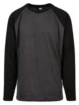 Лонгслив Urban Classics, цвет charcoal/black