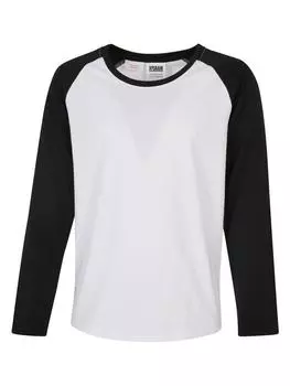 Лонгслив Urban Classics, цвет white/black