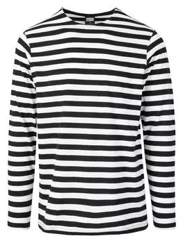 Лонгслив Urban Classics, цвет white/black