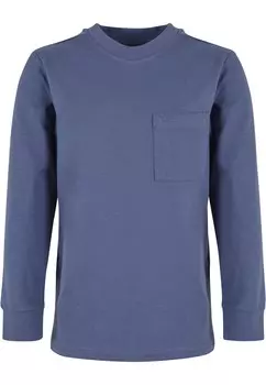 Лонгслив Urban Classics Shirt, темно-синий