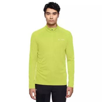 Лонгслив VAUDE Larice Light II half zip, желтый