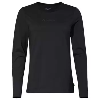 Лонгслив Vaude Logo L/S T-Shirt, черный