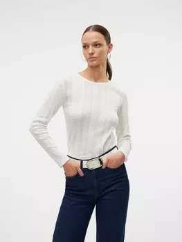 Лонгслив Vero Moda, белый