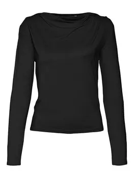Лонгслив Vero Moda, черный