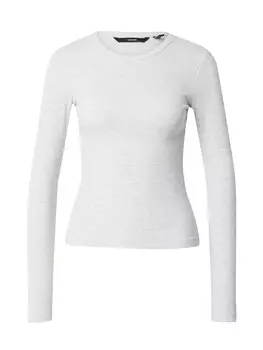 Лонгслив Vero Moda CHLOE, светло-серый