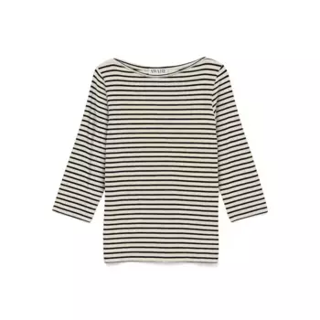 Лонгслив Vero Moda Fiona, бежевый