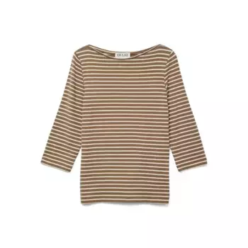 Лонгслив Vero Moda Fiona, коричневый