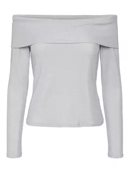 Лонгслив VERO MODA Shirt DYNASTY, серый