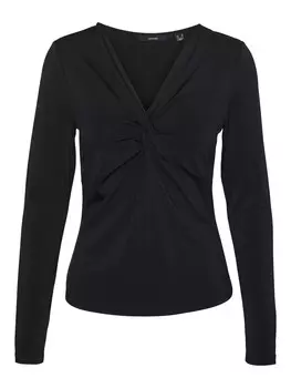 Лонгслив VERO MODA Shirt VMHEVI, черный