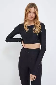 Лонгслив Versace Jeans Couture, черный