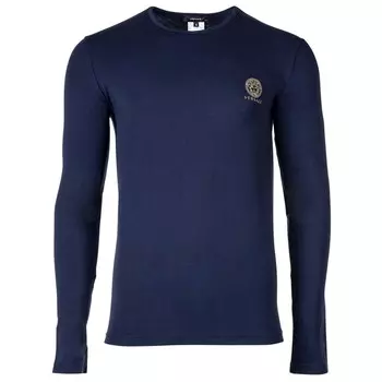 Лонгслив VERSACE Shirt, темно-синий