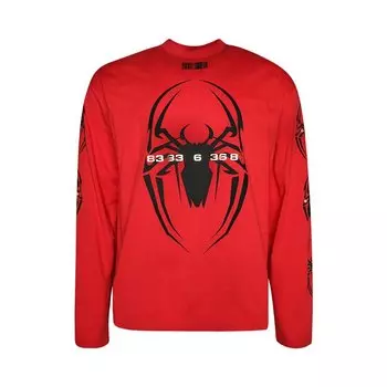 Лонгслив VTMNTS Spider 'Red', красный