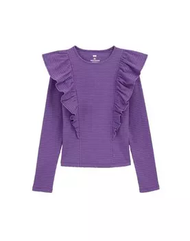 Лонгслив WE Fashion Shirt, лавандовый