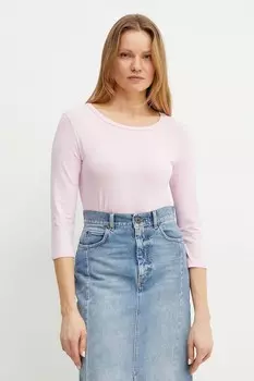 Лонгслив Weekend Max Mara, розовый