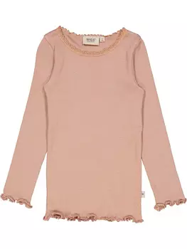 Лонгслив Wheat Lace, розовый