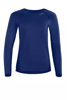 Лонгслив Winshape Functional Light and Soft Long Sleeve Top AET118LS, темно синий