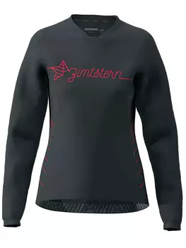 Лонгслив Zimtstern EcoFlowz, черный