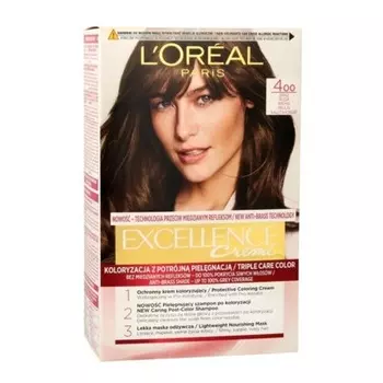 Loreal Excellence Creme Коричневый крем-краска 192мл, L'Oreal