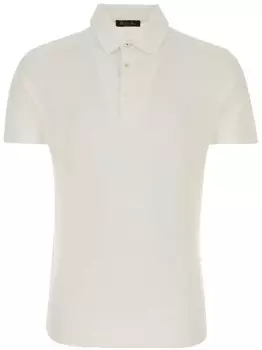 Loro Piana рубашка поло, белый