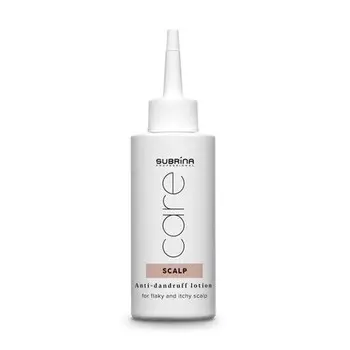 Лосьон для кожи головы против перхоти Care Anti-Dandruff Scalp Lotion для шелушащейся и зудящей кожи головы 150 мл Subrina Professional