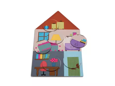 Лото Дом мечты, игра-головоломка, BS Toys