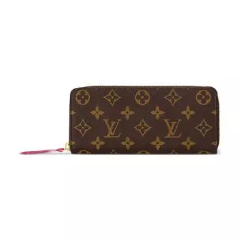 LOUIS VUITTON Кошелек Clemence Monogram Fuchsia