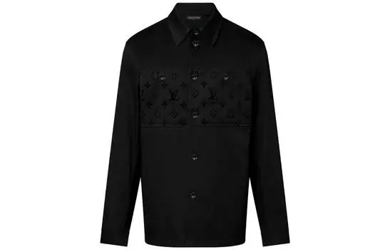 LOUIS VUITTON Мужская рубашка, цвет Black