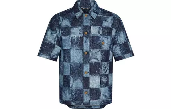 LOUIS VUITTON Мужская рубашка, цвет Blue