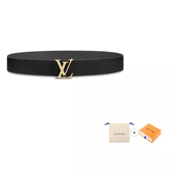 Мужской ремень Louis Vuitton, черный