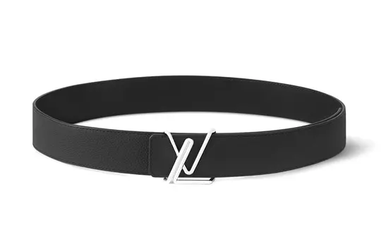 Мужской ремень Louis Vuitton, черный