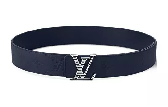 Мужской ремень Louis Vuitton, темно-синий