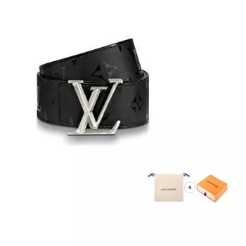 Мужской ремень Louis Vuitton, черный