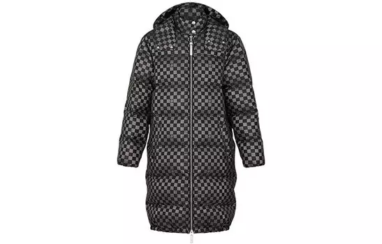 Пуховик женский Louis Vuitton, черный