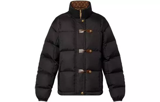 LOUIS VUITTON Женский пуховик, цвет Black