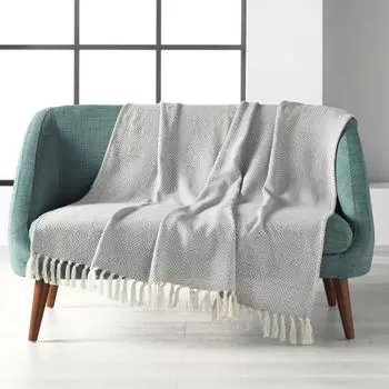 LOUISETTE тканое хлопковое покрывало, 125 x 150 см Douceur d'interieur