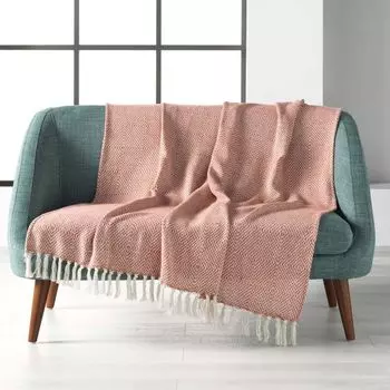 LOUISETTE тканое хлопковое покрывало, 125 x 150 см Douceur d'interieur