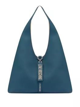 Love Moschino сумка на плечо с логотипом, синий