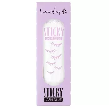 Lovely, Sticky Lash Glue, веганский клей для накладных ресниц, 7 г