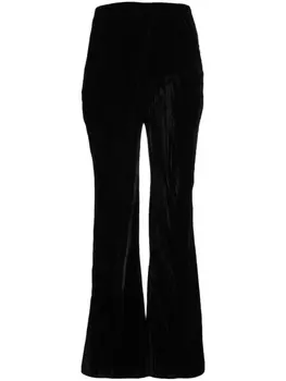 Low Classic бархатные брюки bootcut, черный