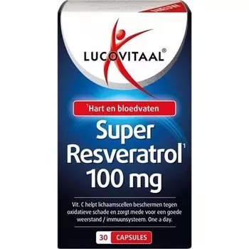 Lucovitaal Супер Ресвератрол 100 мг 30 капсул