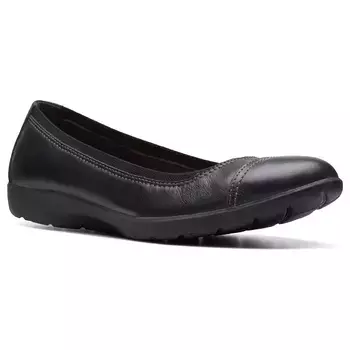 Луговой опал плоский Clarks, черный