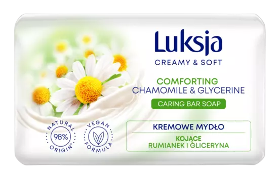 Luksja Chamomile кусковое мыло, 90 г