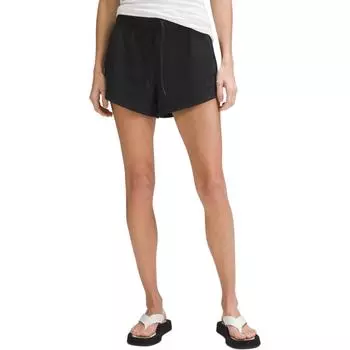 Lululemon Повседневные шорты женские черные