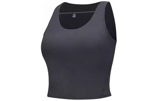 Lululemon Женская майка графитово-серого цвета