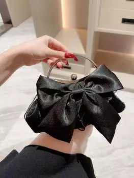 Лунная сумка Eve Bag с бантом